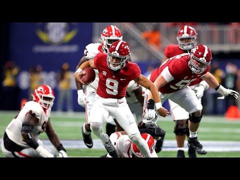 #1 Georgia VS #3 Alabama 2021 SEC Championship Game 13 Highlights