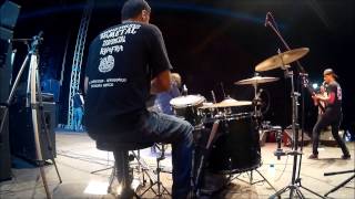 Khafra - En vivo Obregón 16 de mayo del 2014 Drum Cam