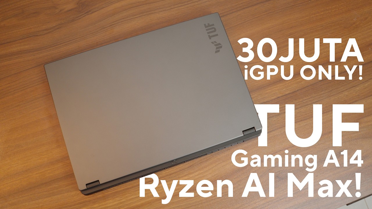 Laptop Gaming Kencang Tanpa GPU diskrit?! | ASUS TUF Gaming A14 (FA401EA)