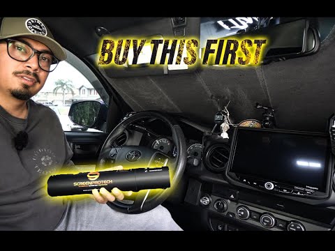 Stinger Heigh10 Radio Screen Protech How To Install | Must Have For Any Old OR New Vehicle