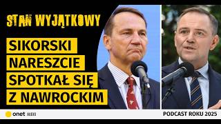 Spotkanie Sikorskiego z Nawrockim. Co z tego wynika?