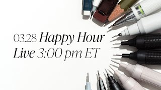 Discover the New Generation of Pencils | Happy Hour Live With Ashley | Cloth & Paper
