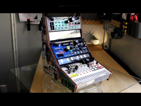 check out my custom Korg Volca setup