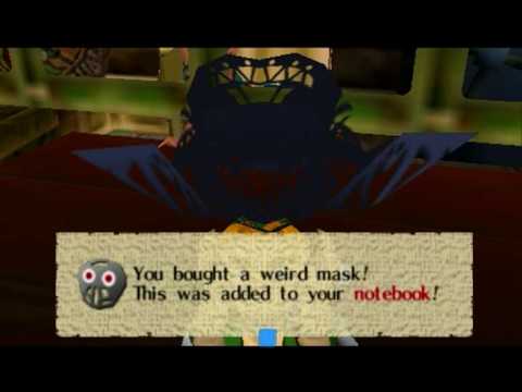 Legend of Zelda Majora's Mask: All-Night Mask