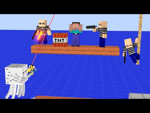 Monster School: Epic Hostage Rescue - Minecraft