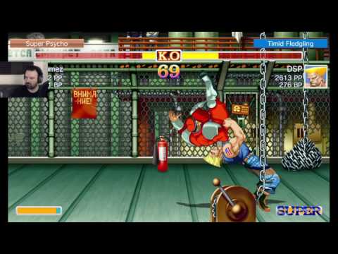 Ultra Street Fighter 2 1st Online MP pt43 - Guile's Suplex City