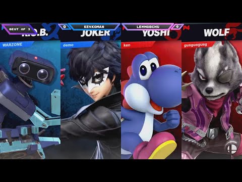 T4 - Gorkoman/Ken vs. Lua/Norbombo - Winner's Round 2