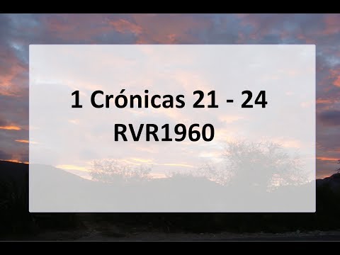 La Biblia en un año/1 Crónicas 21-24 (Audio, Letra) Día 180
