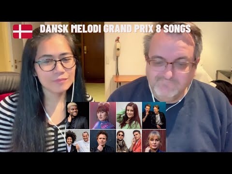 🇩🇰NielsensTv REACTS TO 🇩🇰DANSK MELODI GRAND PRIX 2021 8 SONGS