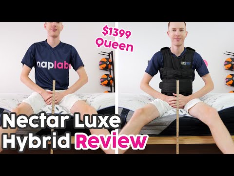 Nectar Luxe Hybrid Review - $1399 Memory Foam Hybrid Tested