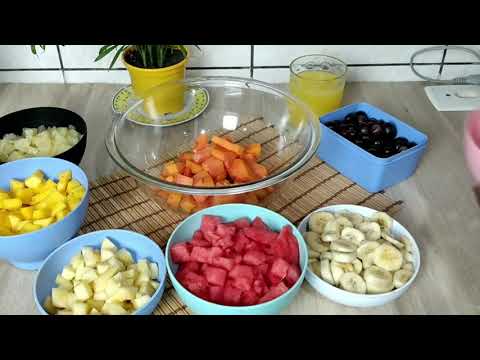 how to make FRUIT SALAD as simple as that!!!