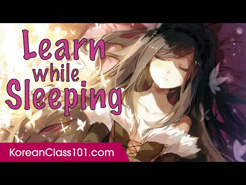 Learn Korean While Sleeping 8 Hours - Must Know Daily Life Phrases