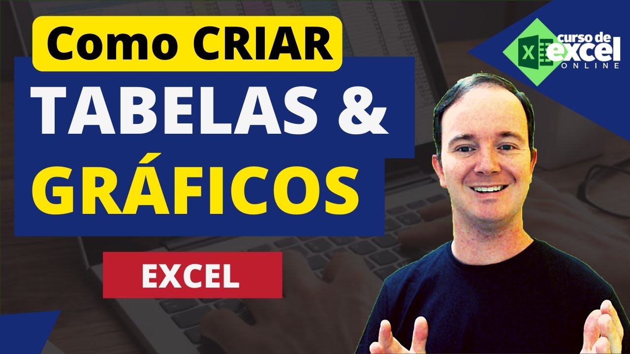 Como Criar TABELAS e GRÁFICOS em Planilhas no EXCEL