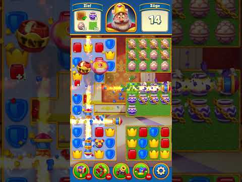 Royal Match Level 1424 [Gameplay] [normal speed | optimized for smartphones]