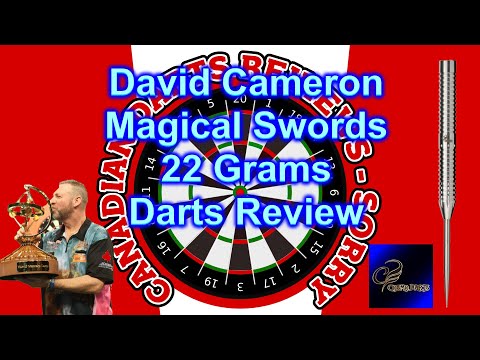 David Cameron Magical Swords 22 Grams Cosmo Darts Review