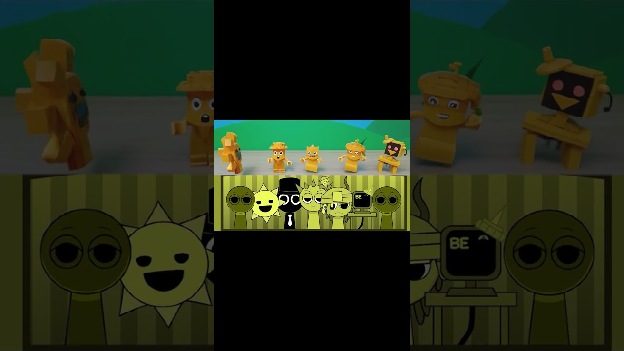 Sprunki Song | Rumi Paper DIY | Paper Dolls #lego #plantsvszombies #lego #sprunk