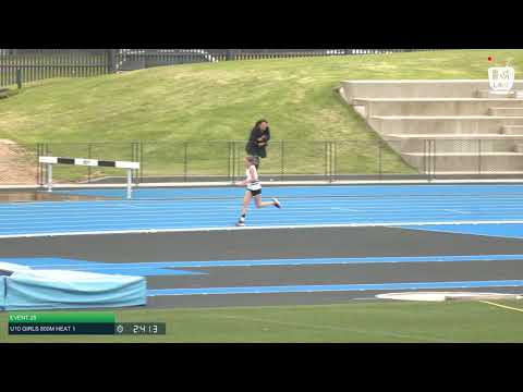 U10 Girls 800m Heat 1: 2021 State Combined Events Championships // LAVicTV