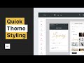 Luxury Theme Styling | Tutorial by Without Code