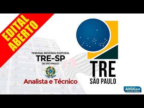 TRE-SP - Edital Aberto - AO VIVO - AlfaCon