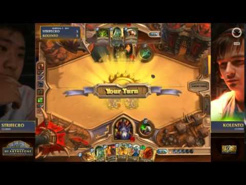 Dreamhack Winter 2014 StrifeCro vs Kolento Game 7 || HearthStone