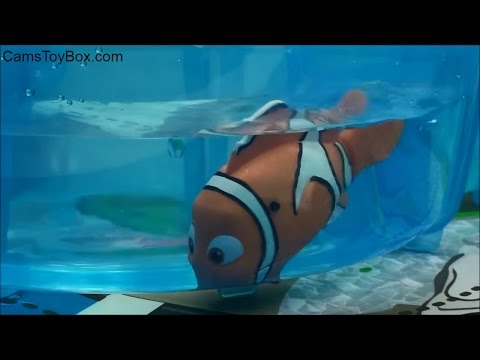 Finding Dory Marine Life Institute Playset Unboxing Playing Fun for Kids Toy water toys robo fish Video