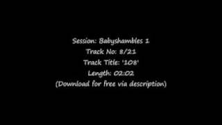 8/21 - The Libertines - Babyshambles Sessions 1 - '108'  - Track 8/21