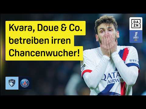 Doue scheitert vom Punkt: Le Havre - Paris Saint-Germain | 24. Spieltag | Ligue 1 | DAZN Highlights