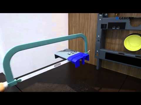 HaustechnikDialog präsentiert: Montagevideo Geberit Betätigungsplatte Sigma70