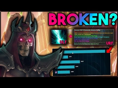 IS RIOT SERIOUS? KARTHUS IN ARURF IS UNSTOPPABLE AND A FREE WIN! CONSTANT ULTS! - League of Legends