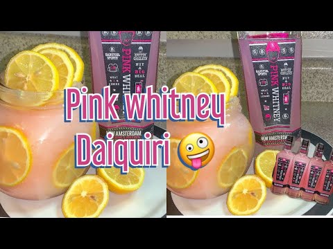 NEW AMSTERDAM PINK WHITNEY FROZEN PINK LEMONADE DAIQUIRI TUTORIAL