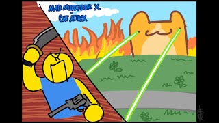 [CAT ATTACK] MAD MURDERER X UPDATE Roblox gameplay