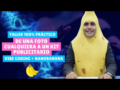 🚀 Masterclass gratuita 🍌 NanoBanana + Google AI Studio para publicidad, ecommerce y Reels