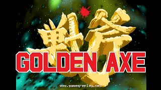 [Soundtrack] GOLDEN AXE (Arcade)