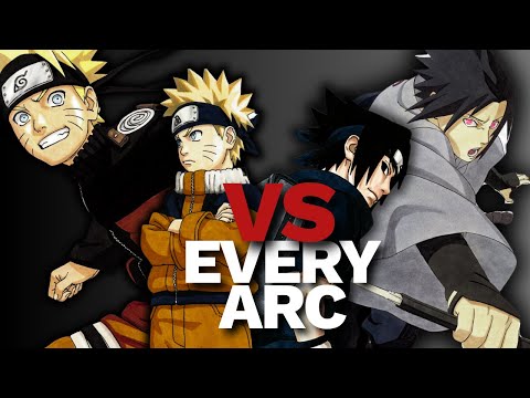 Naruto Vs Sasuke In Every Arc