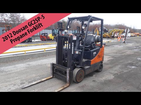 2012 Doosan GC25P-5 Propane Forklift - TRO 1227223