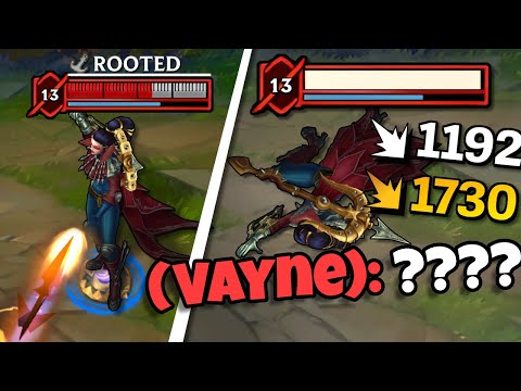 THE LITERAL ONE SHOT MACHINE CAITLYN BUILD IS INSANE...