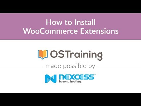 WooCommerce Lesson 19 How to Install WooCommerce Extensions