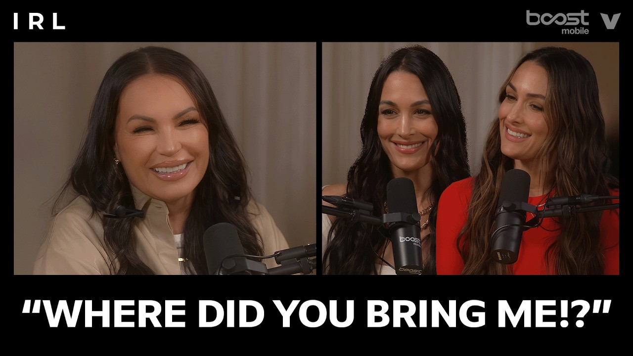 Nikki & Brie Bella on their WWE Tryout & The Magic of Pro Wrestling | IRL Angie Martinez