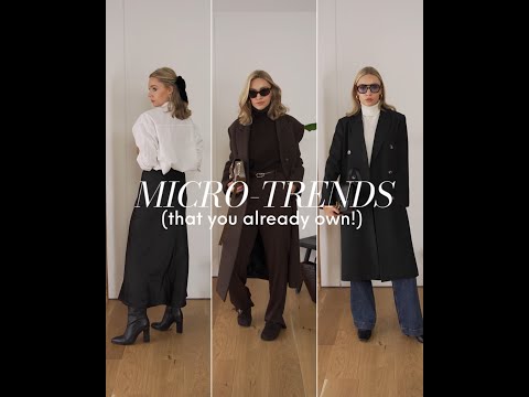 MICRO-TRENDS THAT YOU DON’T NEED TO BUY ANYTHING NEW FOR