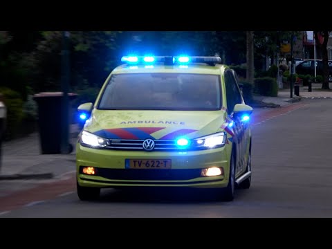 [Rijdt bijna verkeerd] A1, Rapid Responder 09-342 RAVU naar melding in Baarn