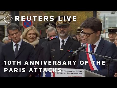 LIVE: 10th anniversary of the November 13 Paris attacks