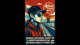 Hidden Train Spotting Bridge in Vught 🇳🇱 | Isabellalaan Viewpoint Between Nature & Rails #4OneTravel