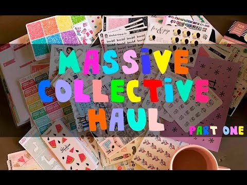 Collective Haul PART ONE - OnceMoreWithLove, FoxandPip, FoxandCactus, MagicPrintsCo, LillieHenry...