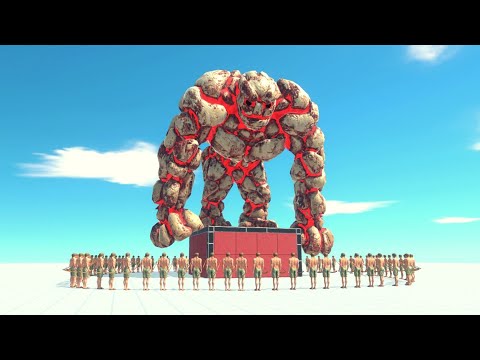 100x Archie The Archer Vs Every Giant Unit ARBS | Animal Revolt Battle Simulator