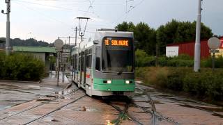 preview picture of video 'STAS Saint-Étienne tramway: T1 á Escale / Depot (2012)'