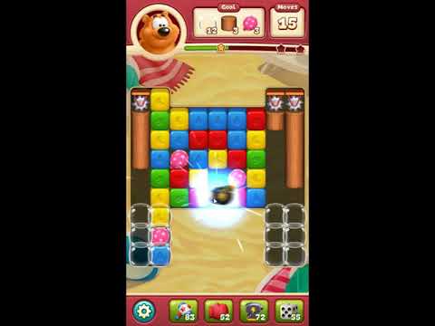 Toon Blast Level 3076 - NO BOOSTERS 🐻🐺🐱 | SKILLGAMING ✔️