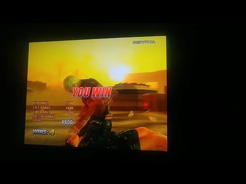 Tekken 5 Dark Ressurection  Bryan Throw and Winpose on Xiaoyu Alternate 3 Ko Ryona