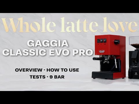 Gaggia Classic Evo Pro In-Depth Overview: Upgrades, Performance Tests, How To Use
