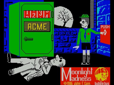 Moonlight Madness (ZX Spectrum gameplay&ending)