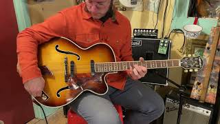 Video thumbnail for 1959 Hofner President archtop electric guitar by Jake Wildwood & Co